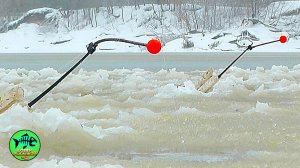 ПОСТАВИЛ ВЕРТОЛЕТЫ НА КРУПНЯК НА ТЕЧЕНИИ. Зимняя рыбалка  2025.