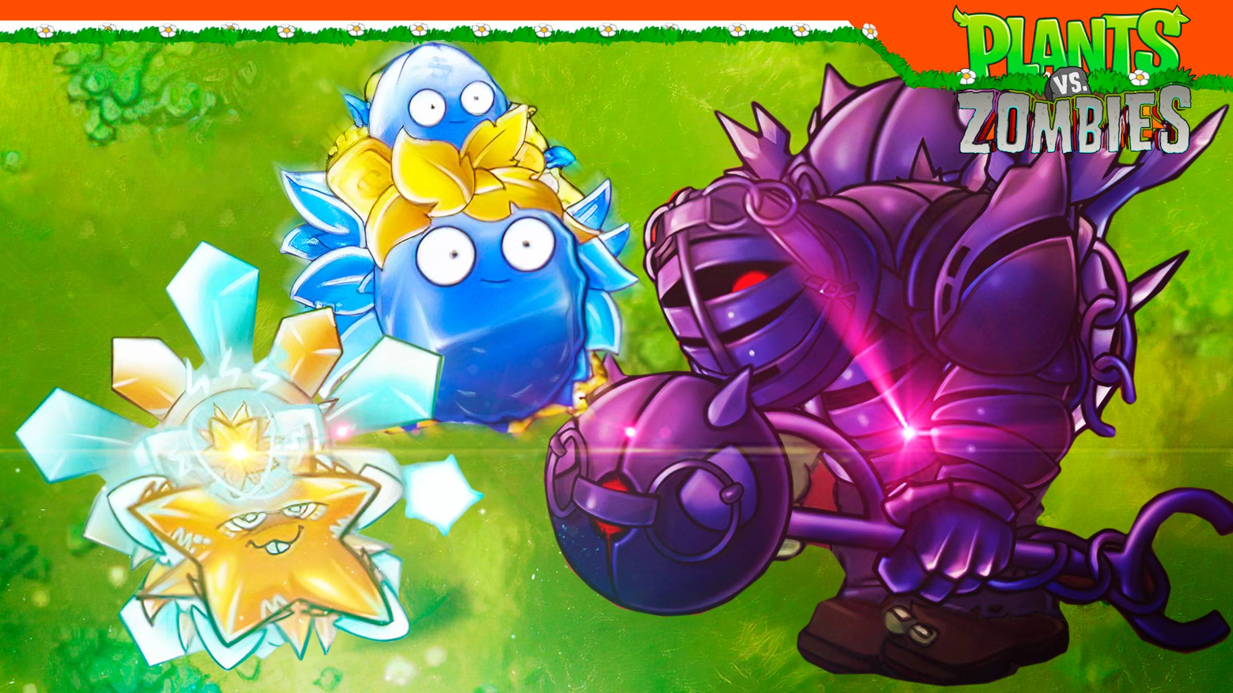 😈 МЕГА ИМБА БОЖЕСТВЕННАЯ КАРАМБОЛА АЛМАЗНЫЙ СТЕНОРЕХ Plants Vs Zombies Fusion Растения против зомби