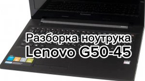 Полный разбор LENOVO G50-45