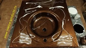 Набор №199. Столешницы из эпоксидной смолы Metally epoxy.