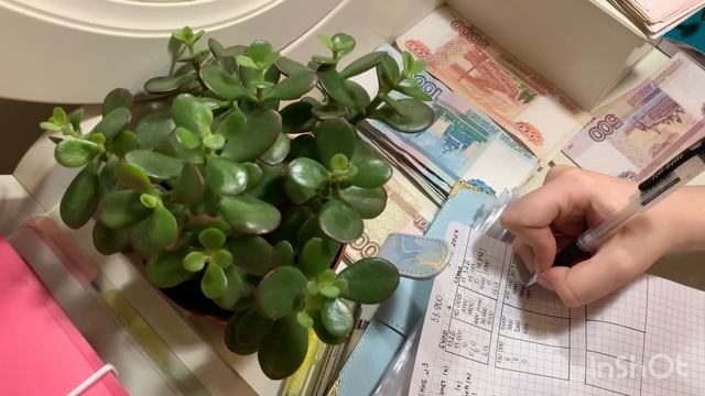 Распределение бюджета #3 Март. #cashenvelopes