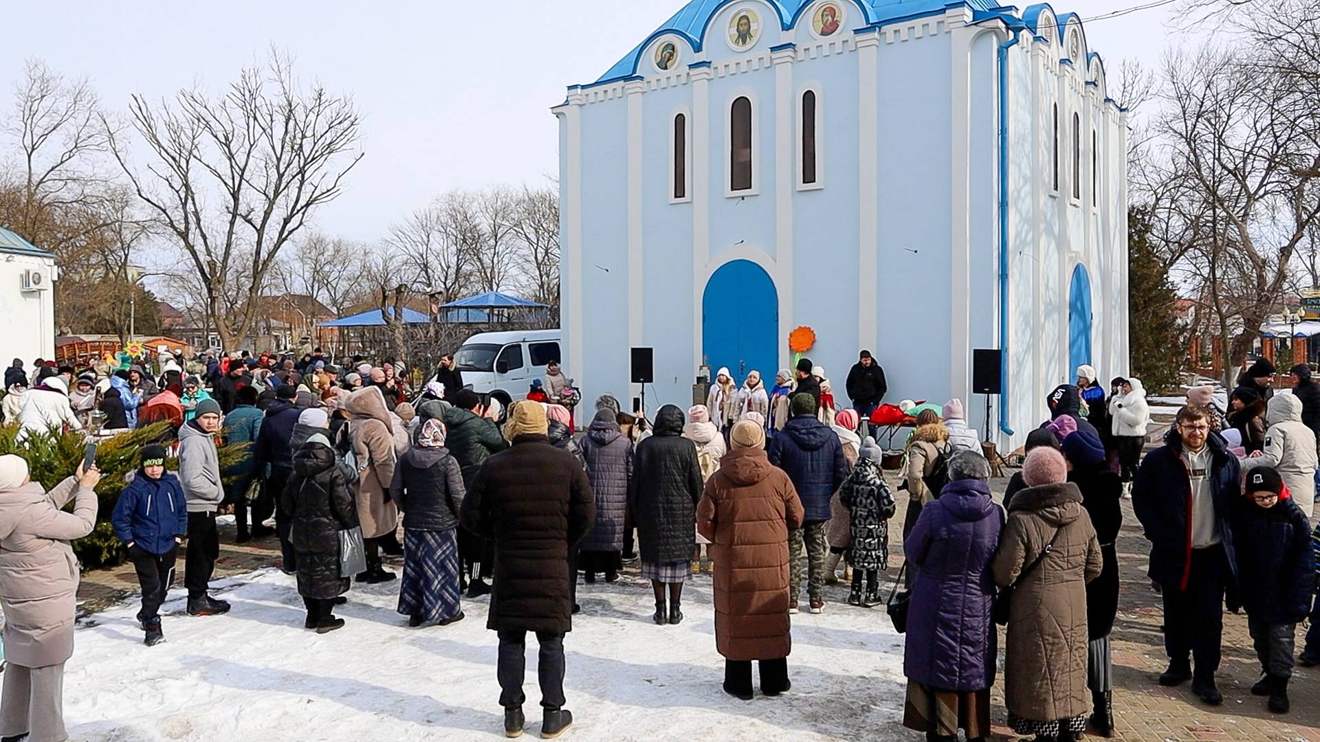 Прощеное воскресенье в храме Архистратига Михаила г. Ейска 2 марта 2025 года смотреть онлайн