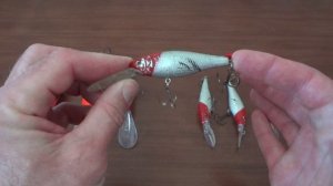 ЛУЧШИЕ ВОБЛЕРЫ моей коллекции красно-белых. Пожарники отлично ловят рыбу