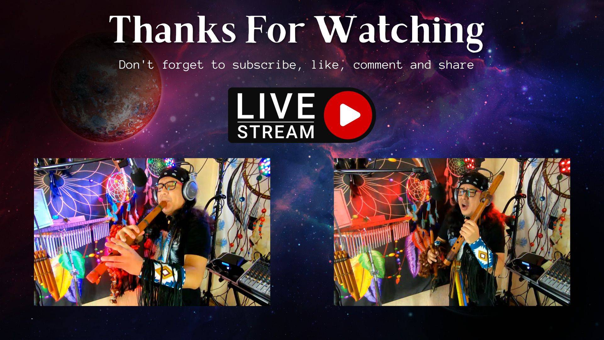 🔴 Inka Kristian - Live 🔴 #meditationmusic #soundhealing #relaxingmusic #nativeamericanflutemusic