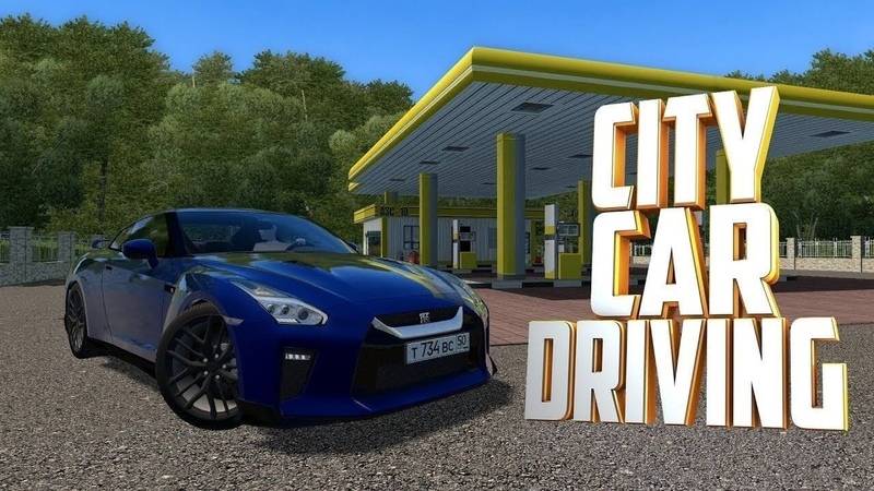 Гоняем в City Car Driving смотреть онлайн