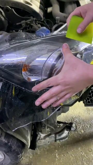 Восстановление фар Kia Ceed шлифовка, полировка, бронирование. С/у бампера. С/у птф. смотреть онлайн