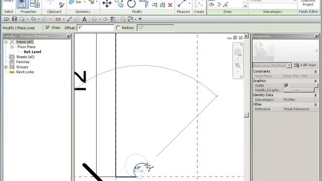 Revit: How to create a Profile and Wall Sweep смотреть онлайн