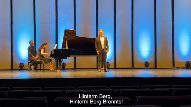 [리허설영상] Der Feuerreiter - Hugo Wolf | Bar. Hansung Yoo | 바리톤 유한승 (공연아님) смотреть онлайн