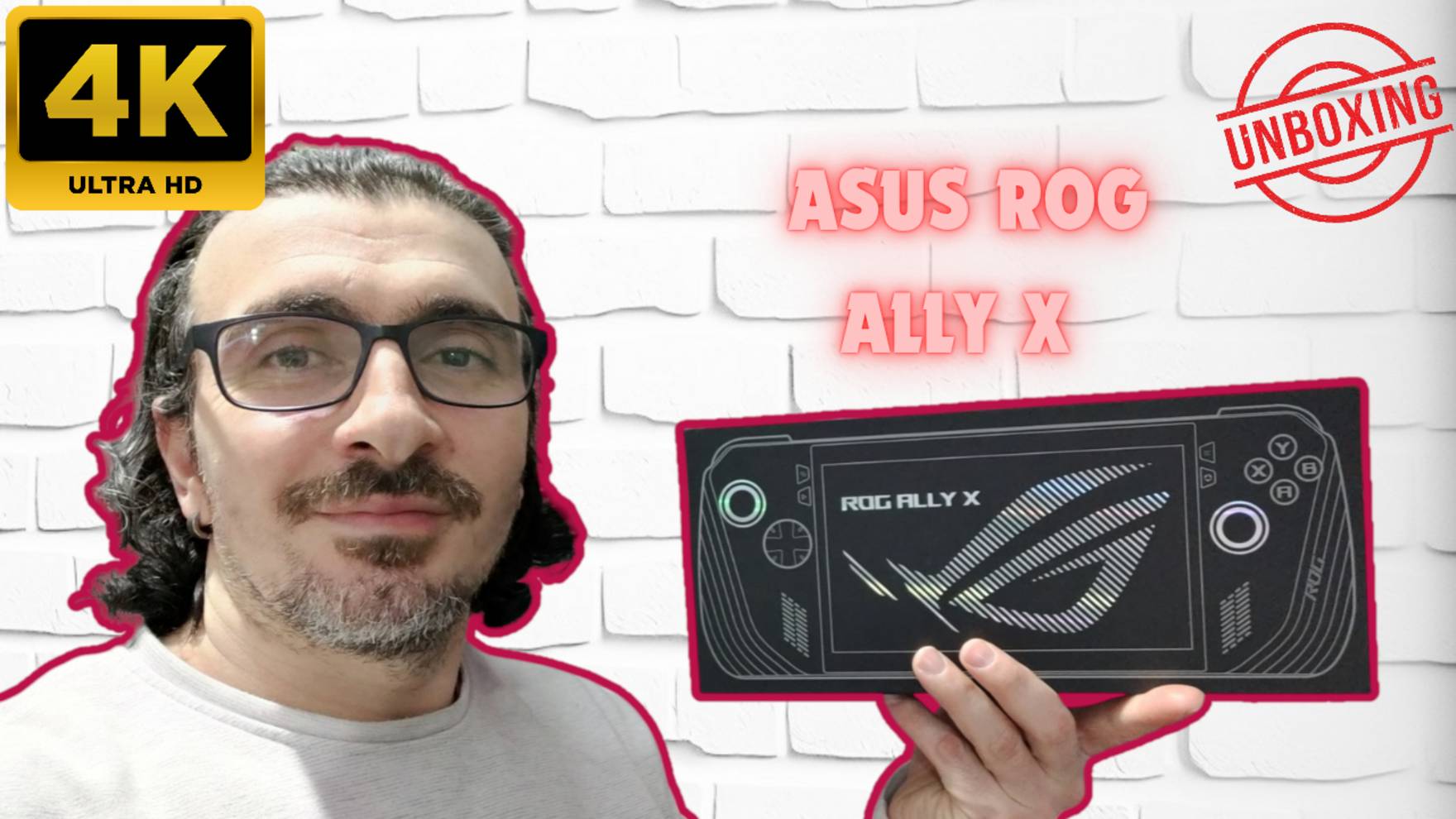 РАСПАКОВКА ASUS ROG ALLY X \ UNBOXING ASUS ROG ALLY X (4K)