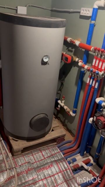 Монтаж конденсационного котла Vaillant