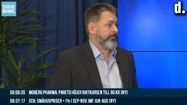 Trading Direkt 2016-12-08 - Smart Eye-vd:n Martin Krantz Gäst I Studion