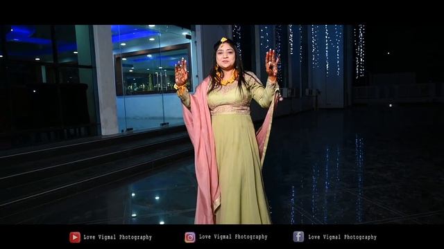 Gal Sun Challeya | Cinematic | Lip Dub | Pooja & Pardeep | Wedding | 2021 | Love Vigmal Photography смотреть онлайн