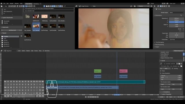 Beginner Video Editing Tutorial Using Blender 2.8 смотреть онлайн