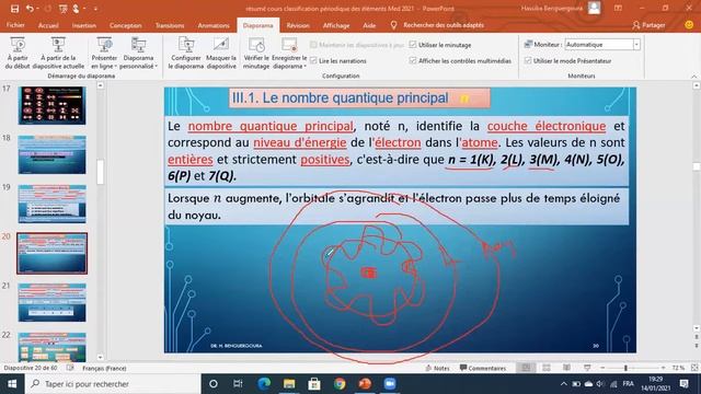 1ère année médecine, Chimie, Classification périodique (1er partie) смотреть онлайн