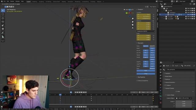 Inside ianimate: Walk Cycle in blender with Mark Masters смотреть онлайн