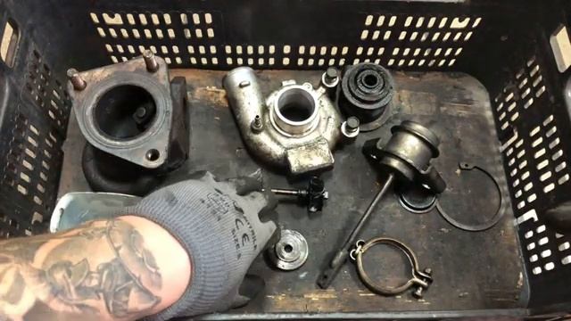 Ремонт турбины на Rover 75, 2.0 CDT смотреть онлайн