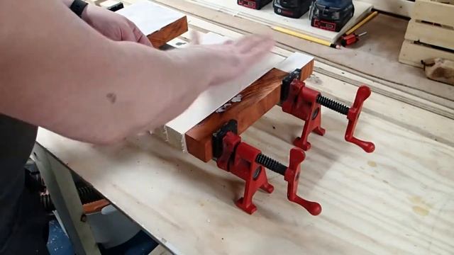End Grain Cutting Board from Maple and Padauk смотреть онлайн