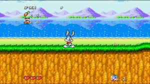Tiny Toon Adventures: Buster's Hidden Treasure (Sega Mega Drive) - Полное прохождение [1080p]