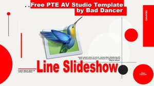 Free PTE AV Studio Pro project - Line SlideShow ID 01032025
