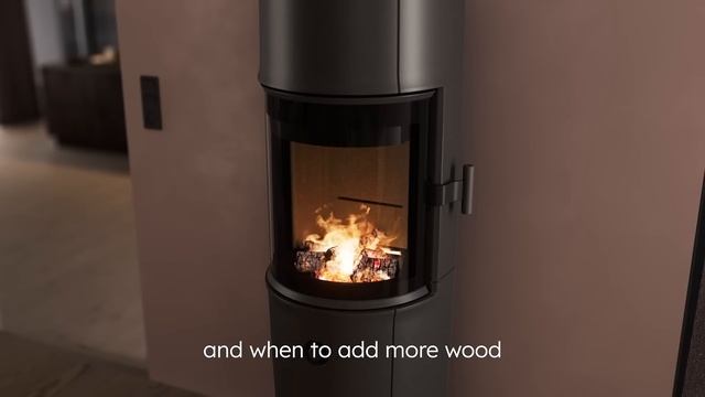Jøtul F 170 Zensoric - Energy-efficient wood burning stove with automatic air control смотреть онлайн