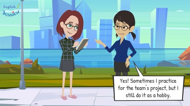 What do you do in your free time? Talking about activities and hobbies | Speaking English everyday смотреть онлайн