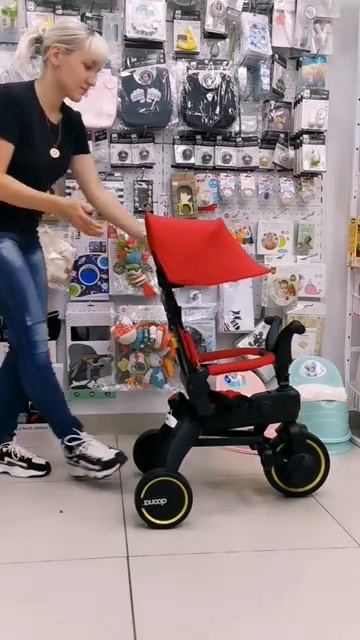 Сложение Doona Liki Trike S3. Можно любоваться вечно . #DoonaLikiTrike #doona #складнойвелосипед смотреть онлайн