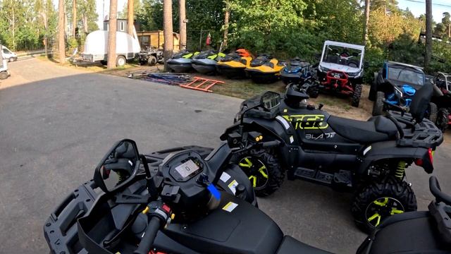 Квадроцикл TGB Blade 600 Premium EPS. TGB Blade 1000 Premium EPS. В ATV ЦЕНТР. Краткий обзор. смотреть онлайн