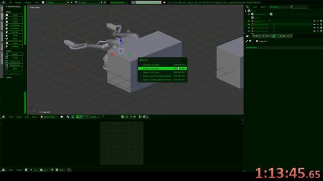 Blender Welder Block Modeling (Timelapse) смотреть онлайн