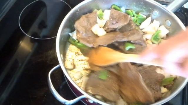 Bistec De Res Con Papas En Salsa, Facil Y Delicioso. Mis Recetas Deliciosas #bistec Bistec Con Papa