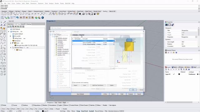 BobCAM for RHINO | Video 8 Mill Router Tutorial смотреть онлайн