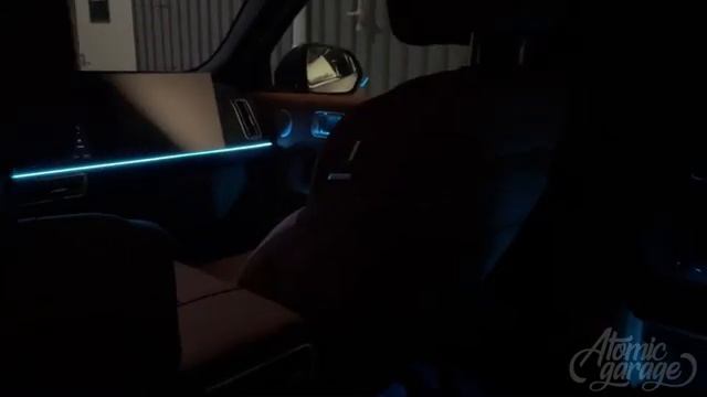 Контурная подсветка салона LiXiang L7 | AmbientLight смотреть онлайн