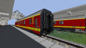 Окрас для вагона РИЦ "Красная стрела"