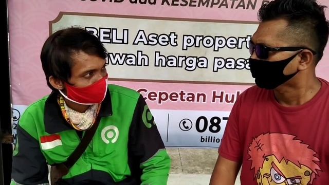 Berbagi Sedikit Rezeki Sama Abg Ojol.