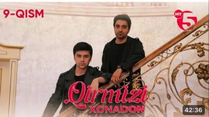 Qirmizi xonadon yoxud Qalbim o'g'risi 9-qism (milliy serial) - YouTube
