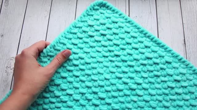 Вяжу плед крючком из плюшевой пряжи. Плед крючком из Himalaya Dolphin Baby смотреть онлайн
