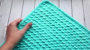 Вяжу плед крючком из плюшевой пряжи. Плед крючком из Himalaya Dolphin Baby