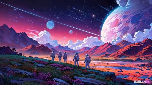 B A D L A N D S - A Synthwave Mix For Galactic Explorers