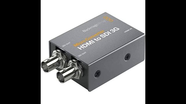 Blackmagic Design Bi-Directional SDI to HDMI 3G Micro Converter Review смотреть онлайн