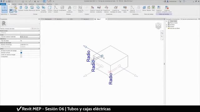 🧑💻Curso Revit MEP S06 | Creación de Tubos y Cajas Eléctricas⚡ смотреть онлайн