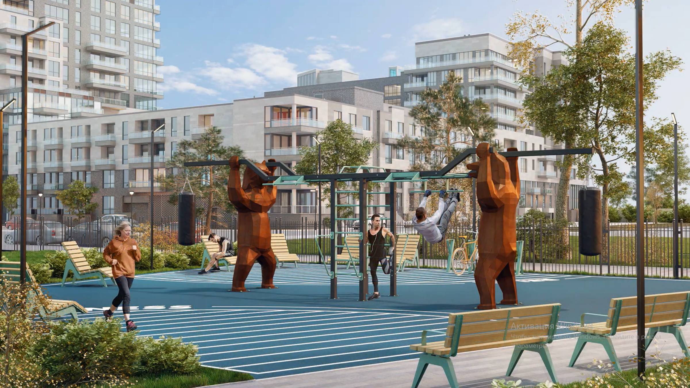 Спортивный комплекс grizzly для Punto Group смотреть онлайн