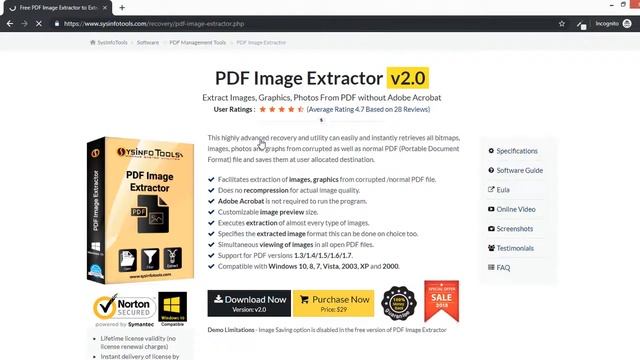 How to Extract Images From Multiple PDF files Without Adobe Acrobat смотреть онлайн