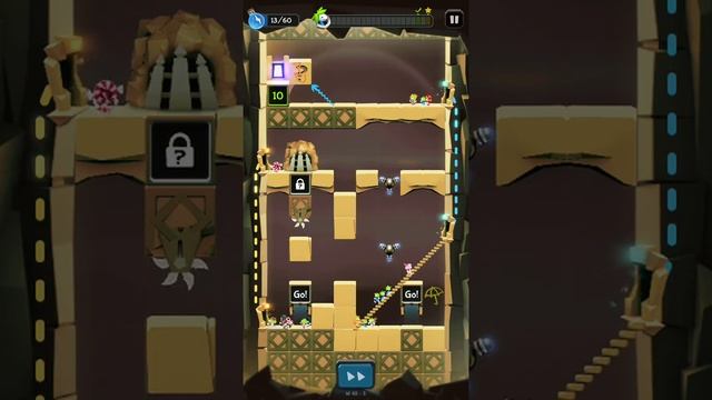 Lemmings. World 12 - Asteroid. Level W 65-5. Walkthrough. смотреть онлайн