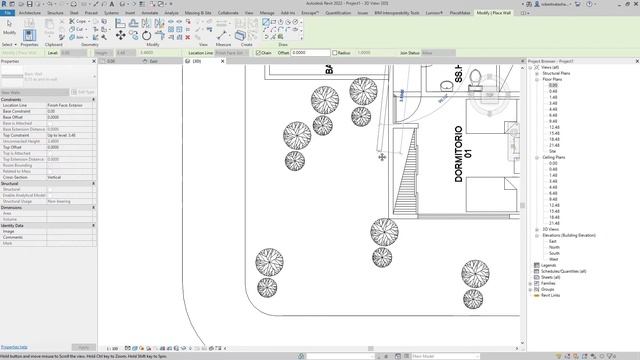 Project in Revit 2022-Apartment 3d model #1 смотреть онлайн