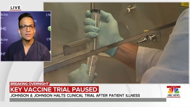 Johnson And Johnson Pausing Trial Shows ‘Process Is Working,’ Doctor Says | TODAY смотреть онлайн