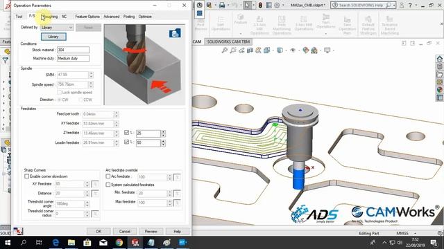 Webinar SolidWorks CAM & CAMWorks Sesi 2 смотреть онлайн