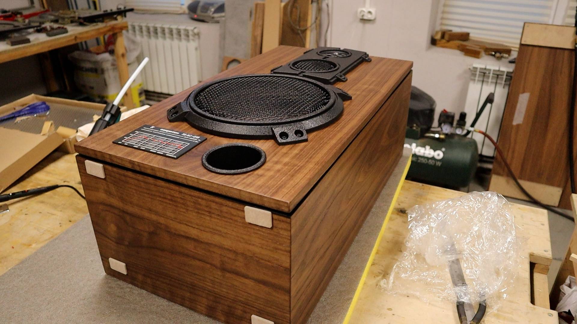 В мастерской №52. Сборка Амфитон 35АС-018, много слов...