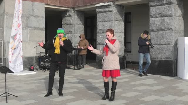 Дуэт ПикАнто - выступление на Северном речном вокзале 01.03.2025 смотреть онлайн