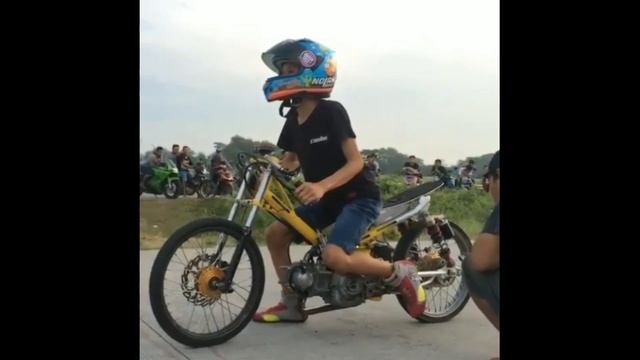 Setting drag bebek jupiter 200 cc tol sindon смотреть онлайн