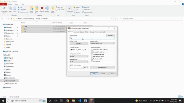 How to Compress any file into Zip or rar Using Winrar Tutorial | Deta Studios смотреть онлайн