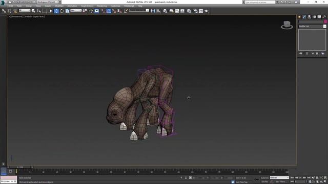Building Quadruped (4-legged) Rig - 3ds Max CAT Rigging Tutorial смотреть онлайн